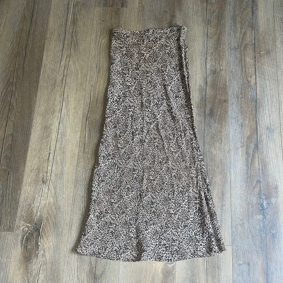 Leopard print maxi skirt - Picture 1 of 2